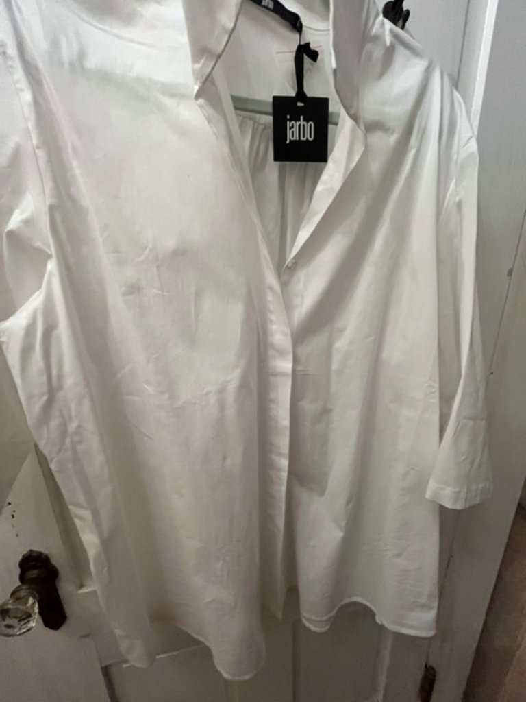 Jarbo White Camp Shirt — image 3 of 7